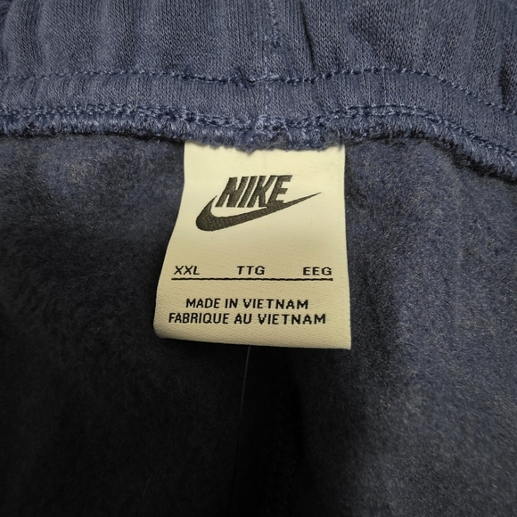 Nike Men's Blue Fleece Cargo Joggers NWT Size XXL - Picture 13 of 14
